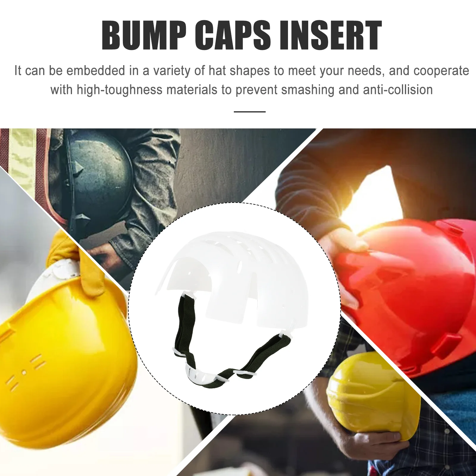 Doublure bonnet bord casquettes de Protection insérer bosse pour hommes chapeau Shaper sport tête Protection antichoc travail