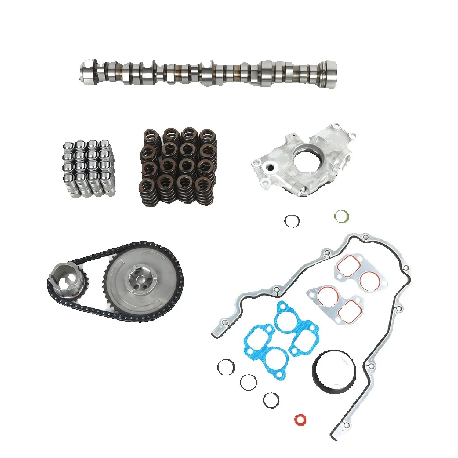 

Stage 2 Camshaft Lifter Spring Kit FOR Chevy LS LS1 4.8L 5.3L E1840P .585"