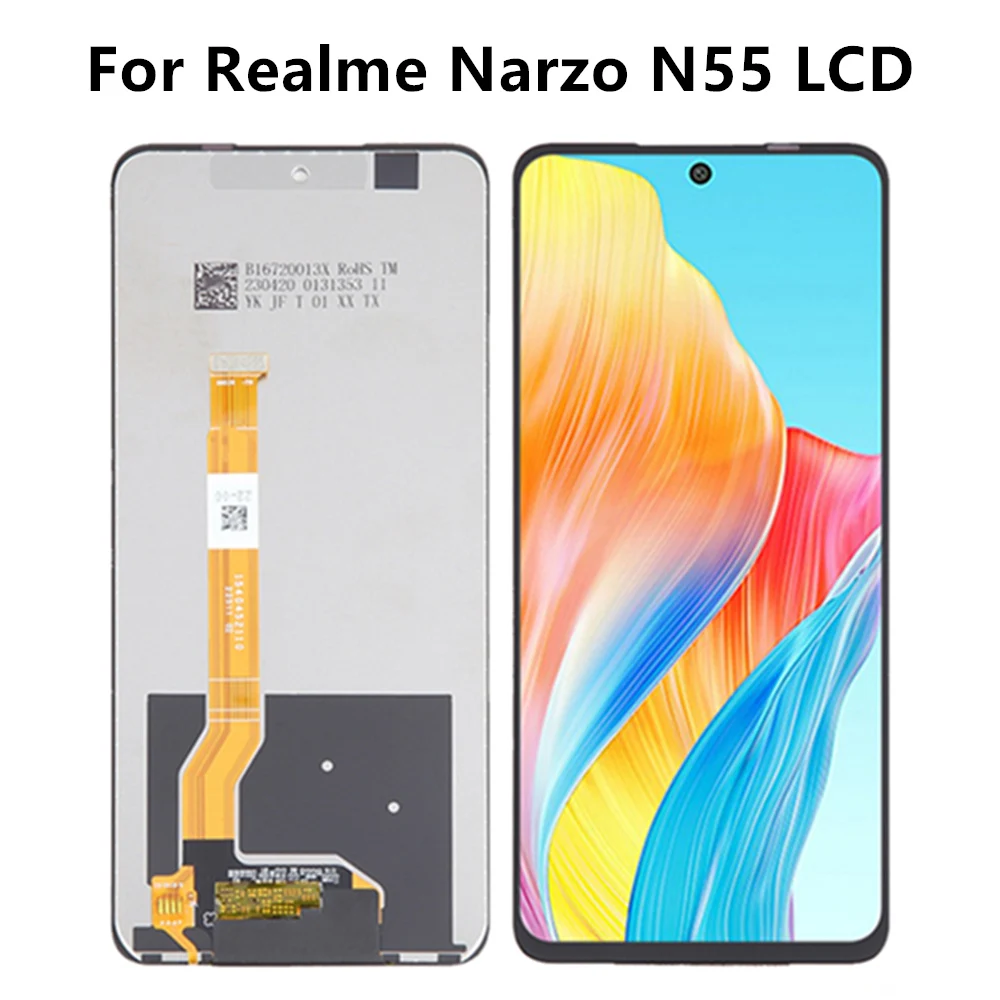 

6.72" For Realme Narzo N55 LCD Display Touch Screen Digitizer Assembly Parts