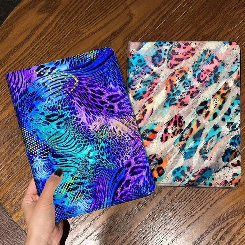 

Vibrant Animal Print Pattern Tablet Case For Samsung Galaxy Tab S7 S8 S9 S10 FE Lite Gift