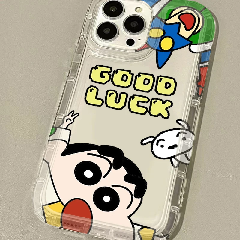 Animazione C-Crayon S-ShinChan Custodia per Samsung Galaxy A05 A05S A53 A34 A24 A14 A13 A23 A33 A73 A32 A52 A52S A72 Cover posteriore morbida