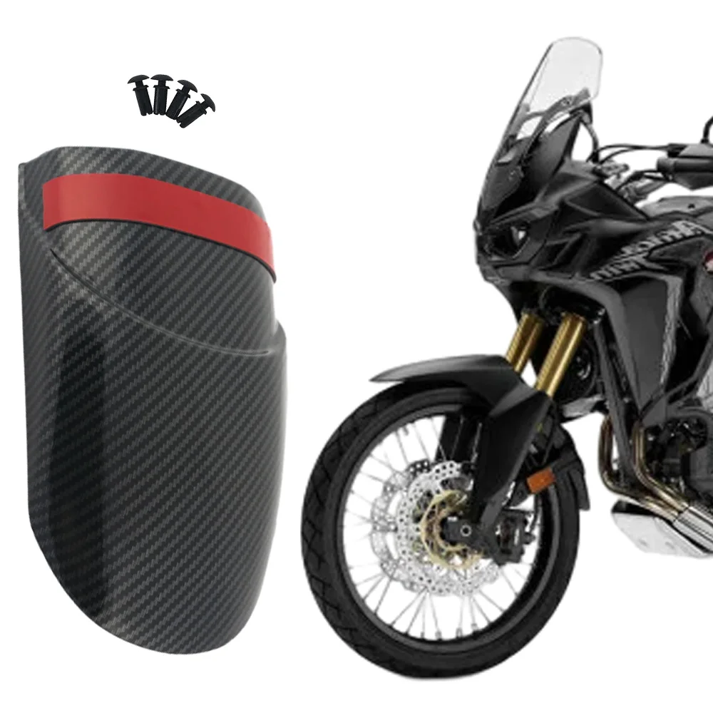 

For Honda Africa Twin CRF1000L 2016-2019 CRF1100L 2020-2021 Motorcycle Front Fender Extension Extender Wheel Cowl Mudguard