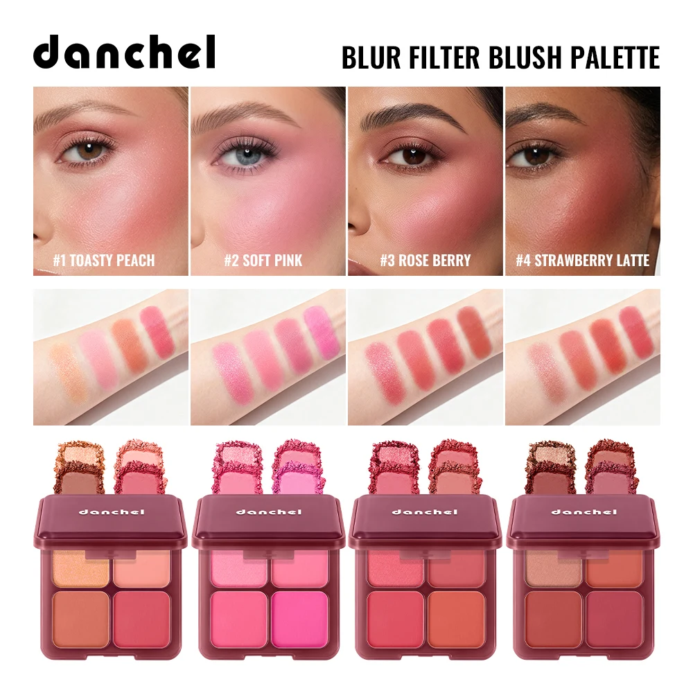 Huda Beauty Makeup Kit - Palette de blush avec filtre de