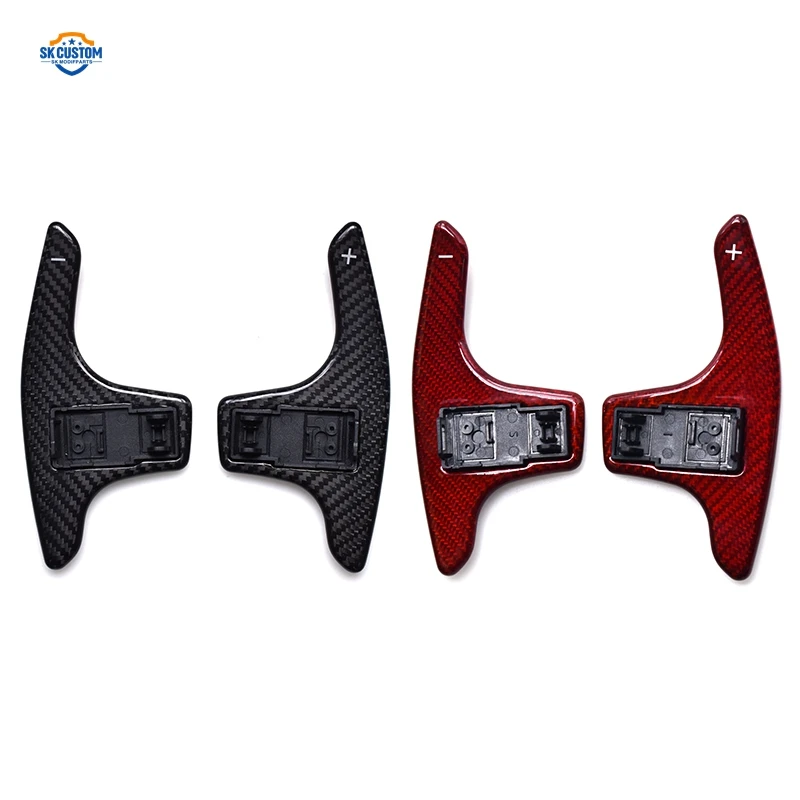 SK CUSTOM Replace Style Carbon Fiber Shifter Paddles for Kia Stinger Gts GT Line Hatchback Car Interior Accessories