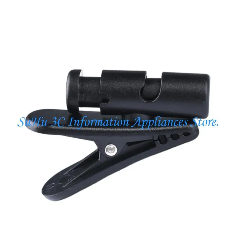 

J0MB 360 Degree Rotating Earbud Cable Clip Gaming Headset Headphone Wire Line Clamp