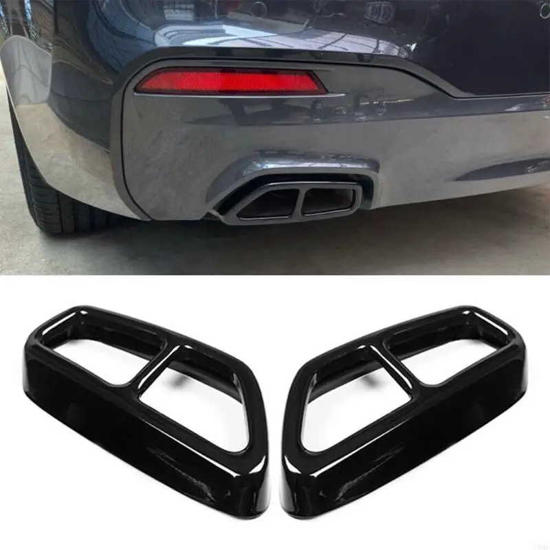 G31 525li 528li Tail Muffler Exhaust Pipe Output Cover Trim Decoration New