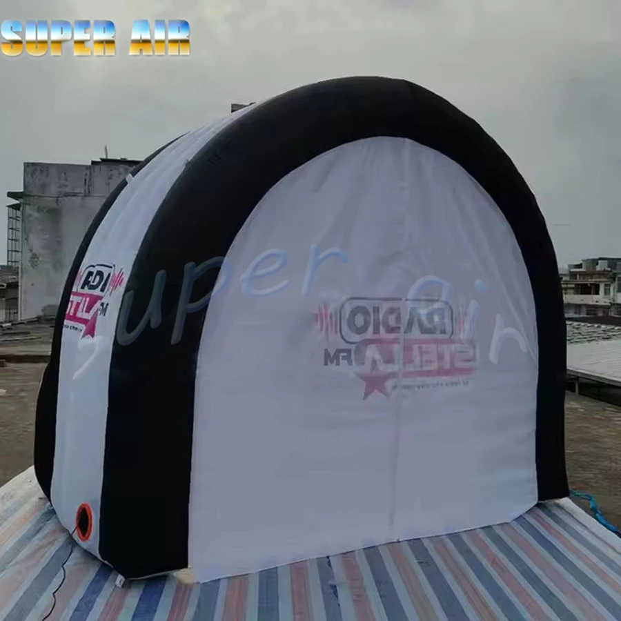Maravilhoso brinquedo de ar muito personalizado aluguel inflável bar tenda quiosque inflável com iluminação para venda