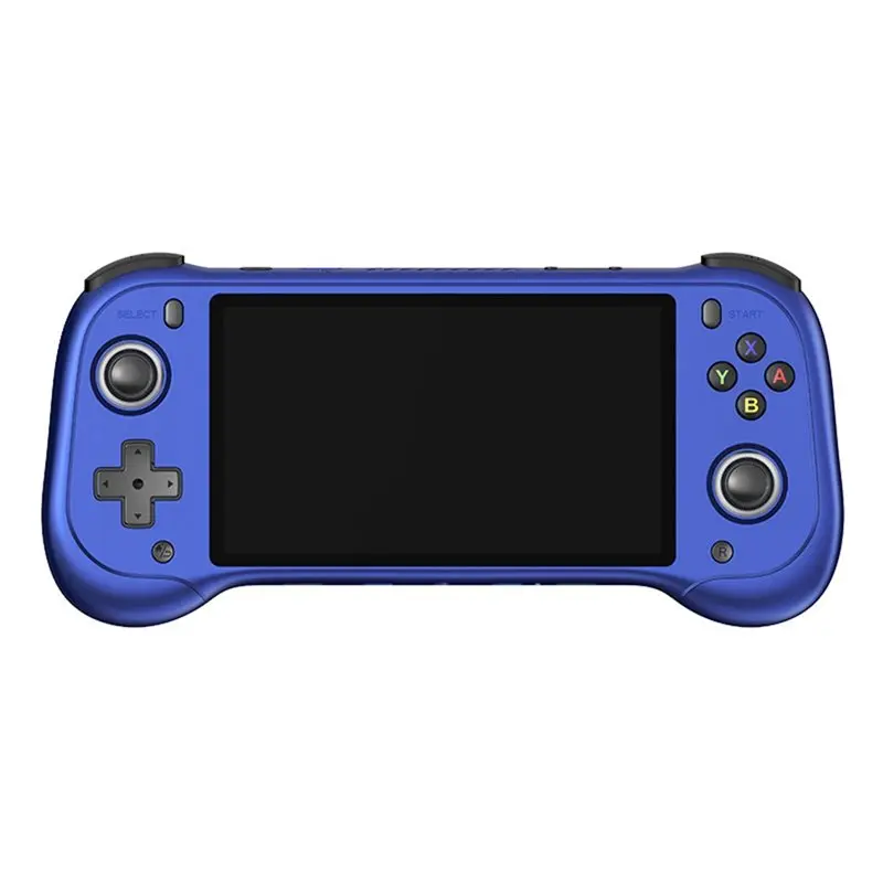 H55 Retro Video Handheld Game Console 8+ 64G Storage, 5.5 Inch HD IPS Screen, Dual Hall Joystick, And 20+ Emulators Player