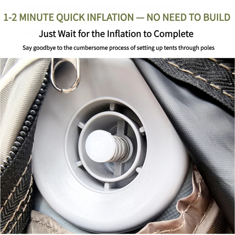 

China Factory Customizable Portable Outdoor Camping Inflatable Air Tent For Family