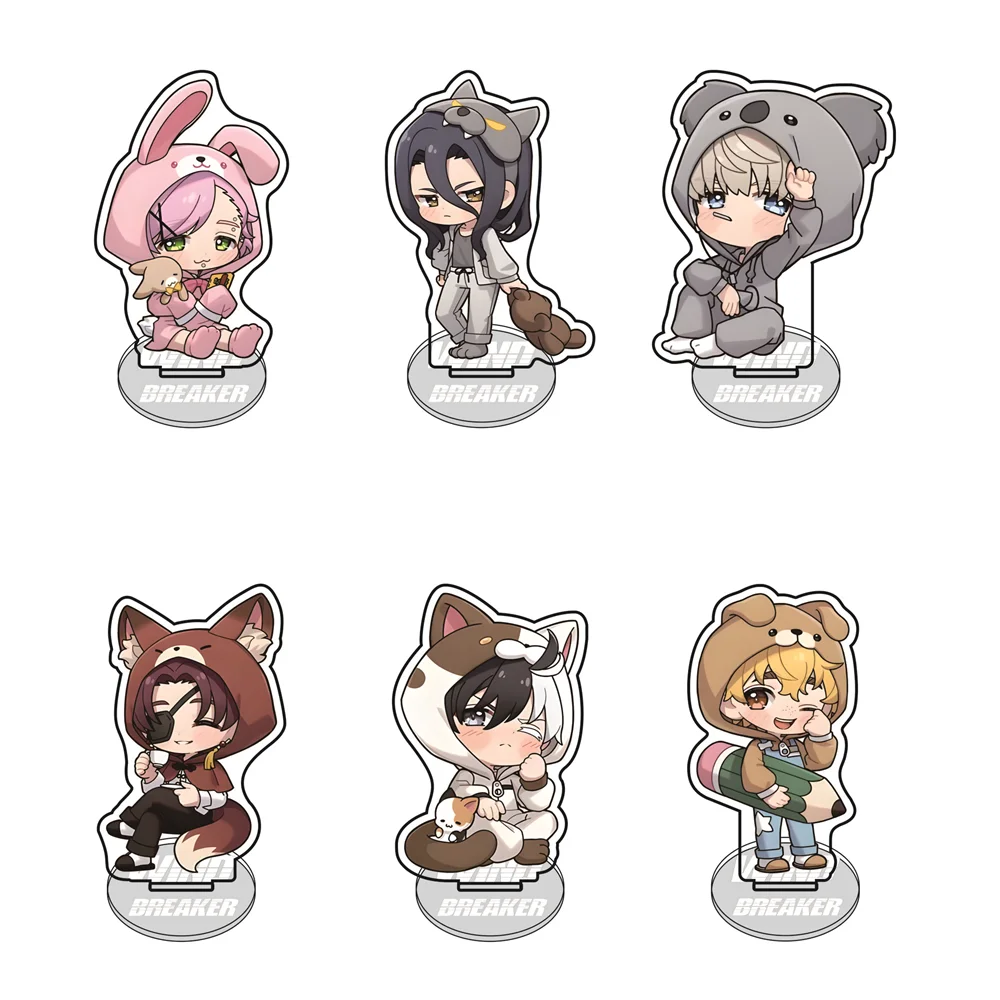 Anime WindBreaker 10cm Acrylic Stand Sakura/Hayato Tabletop Decorations Accessories Decor Gifts Exquisite Product