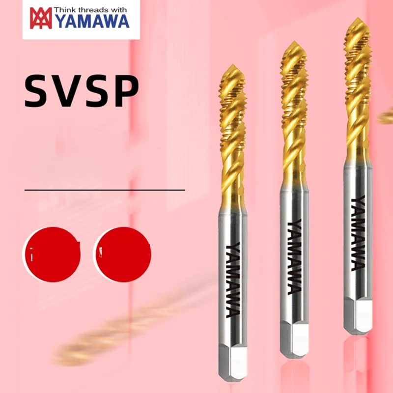 Janpan YAMAWA 1PCS HSSE OX Coating Spiral Fluted Tap M10 M11 M12 M13 M14 M15 M16 M18 M20 M22 Machine Screw Fine Thread Taps