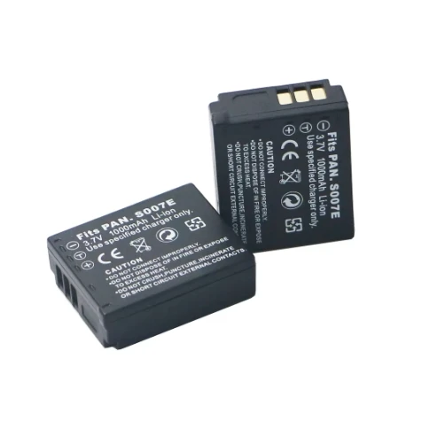 1000mAh DMW-BCD10 CGA-S007E CGA S007 S007E BCD10 Camera Battery For Panasonic Lumix DMC-TZ1 DMC-TZ1BK,TZ1BS,TZ3EB-K