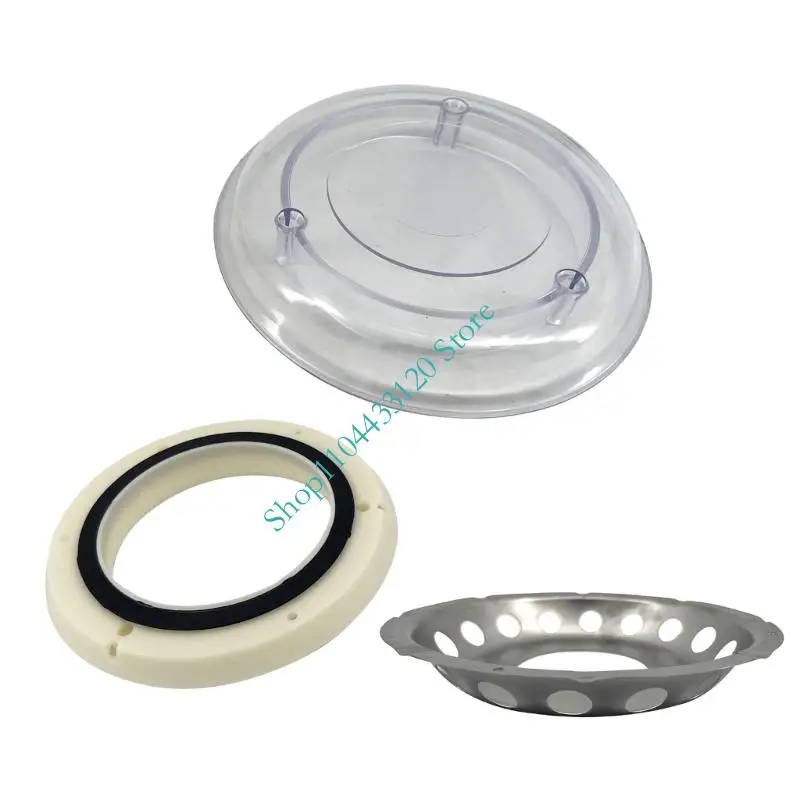 Boat Air Vent with Elevated Perimeter Openings, Stainless Steel Round Deck Ventilator and Predrilled Flange for Yacht or