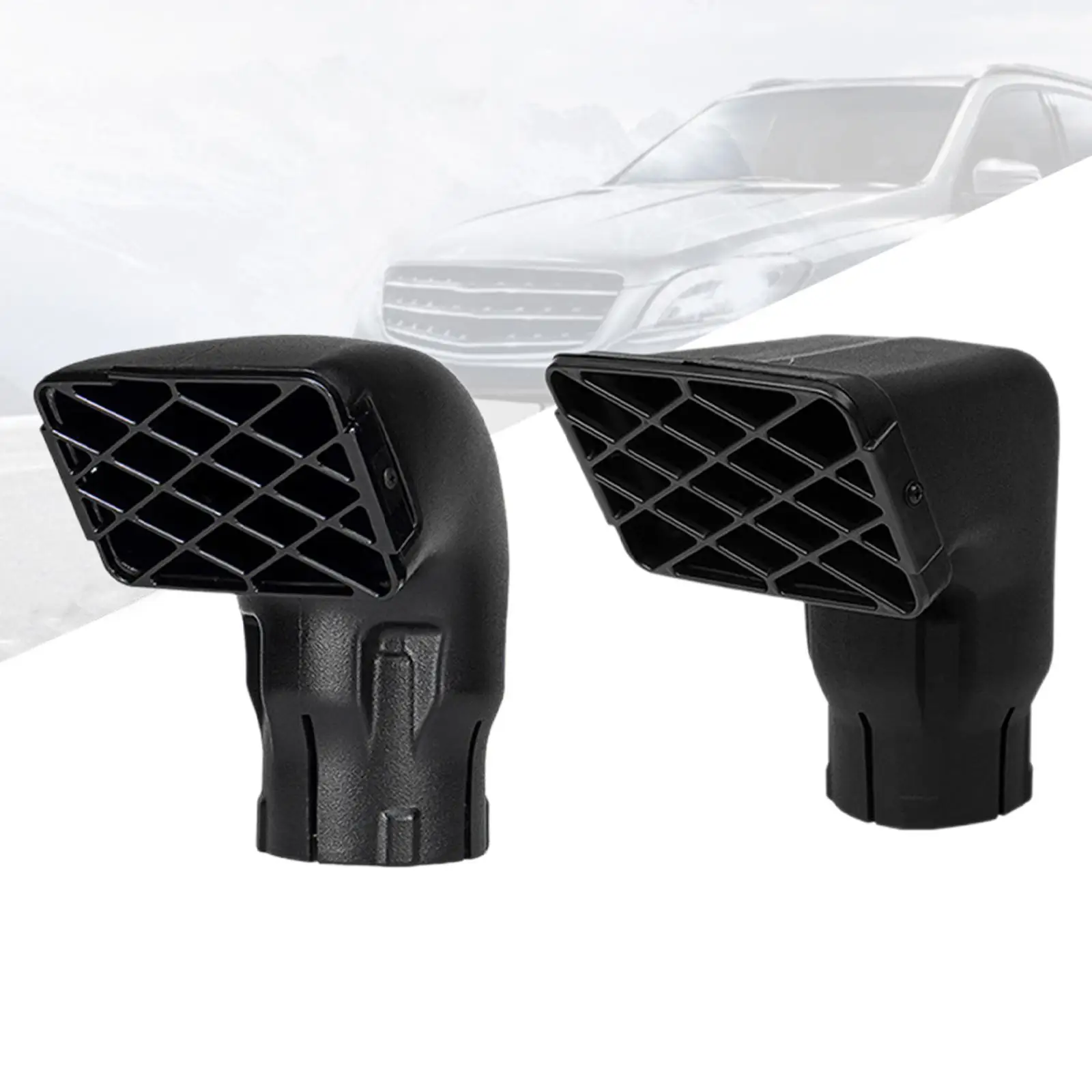 

Air Snorkel Head Automotive Engine Lightweight Portable Air Intake Inlet