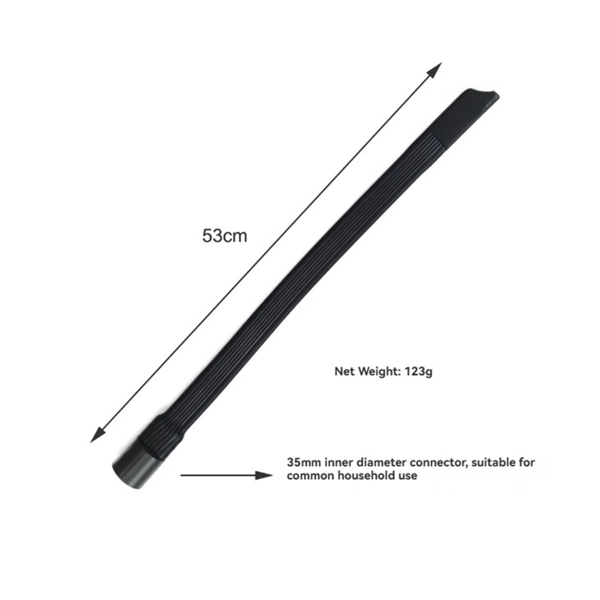 Herramienta para rincones Flexible de 35MM para Karcher NT 20 30 Series WD1 WD2 WD3 WD4 WD5 WD6 para accesorio de vacío inalámbrico Miele A