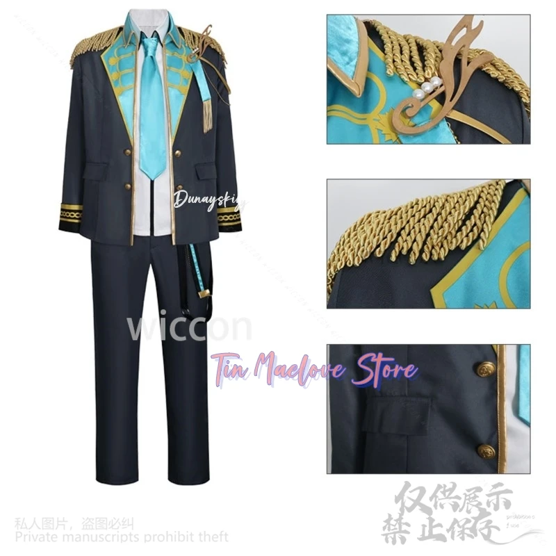 

Aoyagi Toya Anime Game Project Sekai VBS Cosplay World Link2 Costume Knights Y2K Coat Pants Punk Idol Uniform Wigs Disfraces
