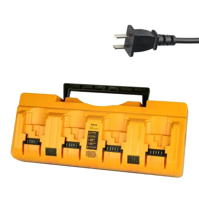 31BA 4 Slot Battery Charging Adapter Compatibles 12V To 20V Packs Independent Lights Durability Design