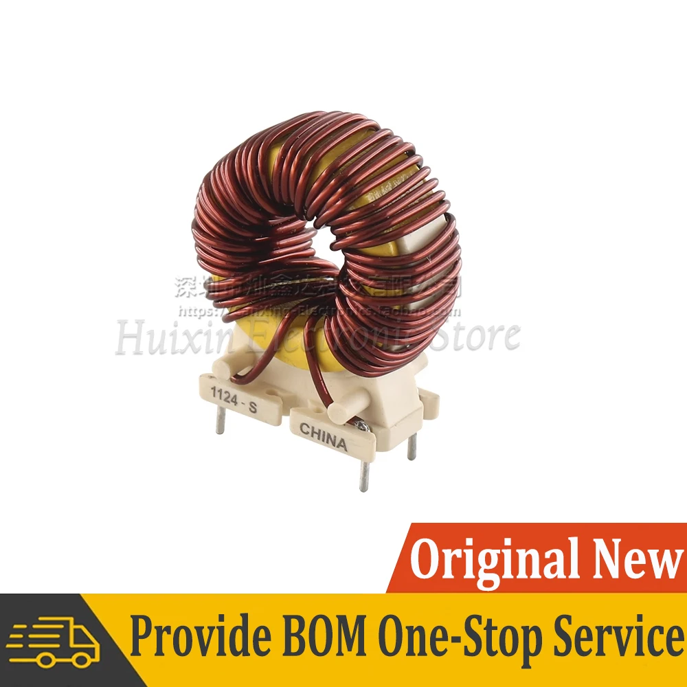 FEE615-4-9NL Common Mode Choke Coil Magnetic Ring Inductor Base DIP 4 38uH 6A Switching Power Supply Signal Line Filter FEE615-4