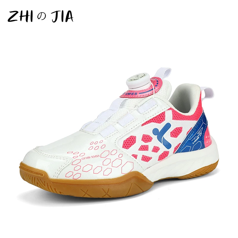 Children's Badminton Professional Training Shoes Youth Anti slip and Shock TennisFootwear Outdoors Leather Casual Sneaker 29-40