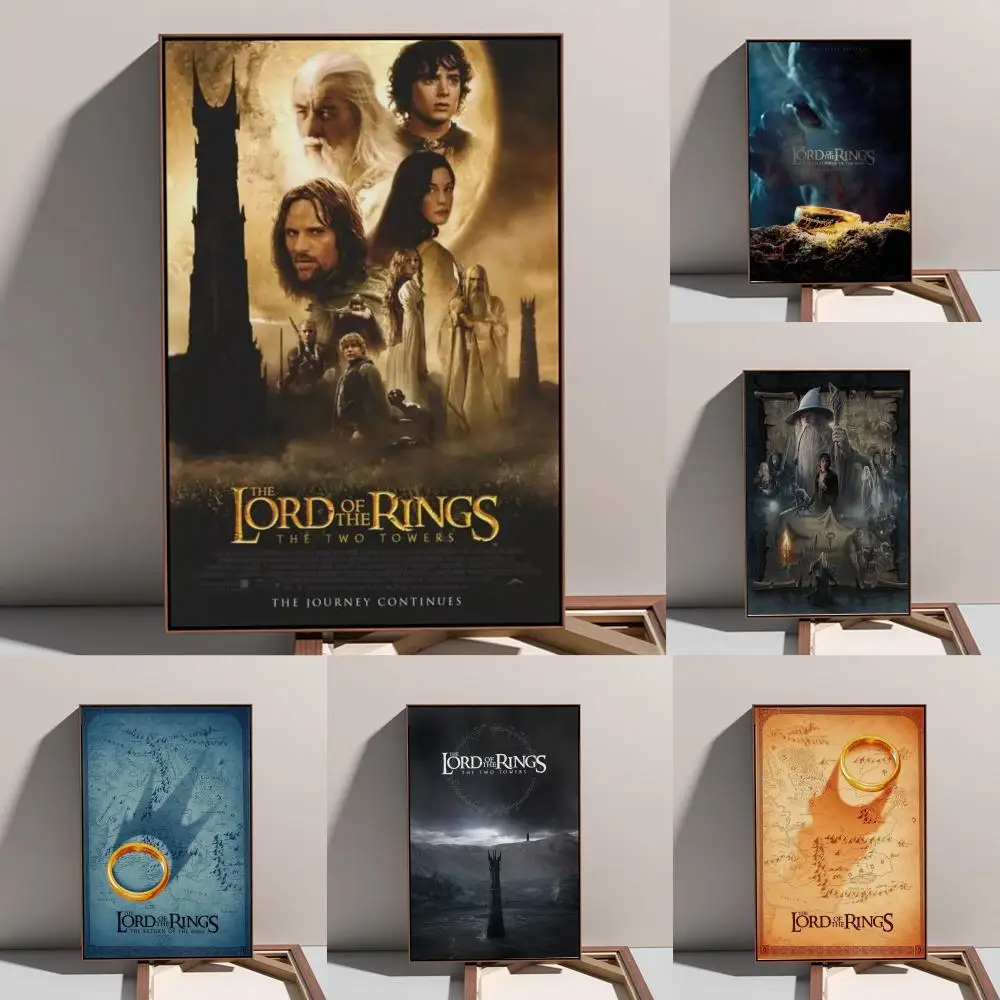 

The King Rings Wall Decor Mural Poster Prints Oil Painting Mural Living Room Home Decoration Party Evening Cover