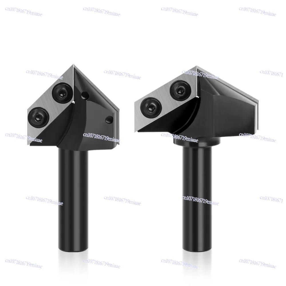 

1/2, V-образный нож для разрушения досок, нож для прорезывания досок, 90 градусов, 120 градусов, набор из восьми предметов, сплав стали вольфрама, деревообработка