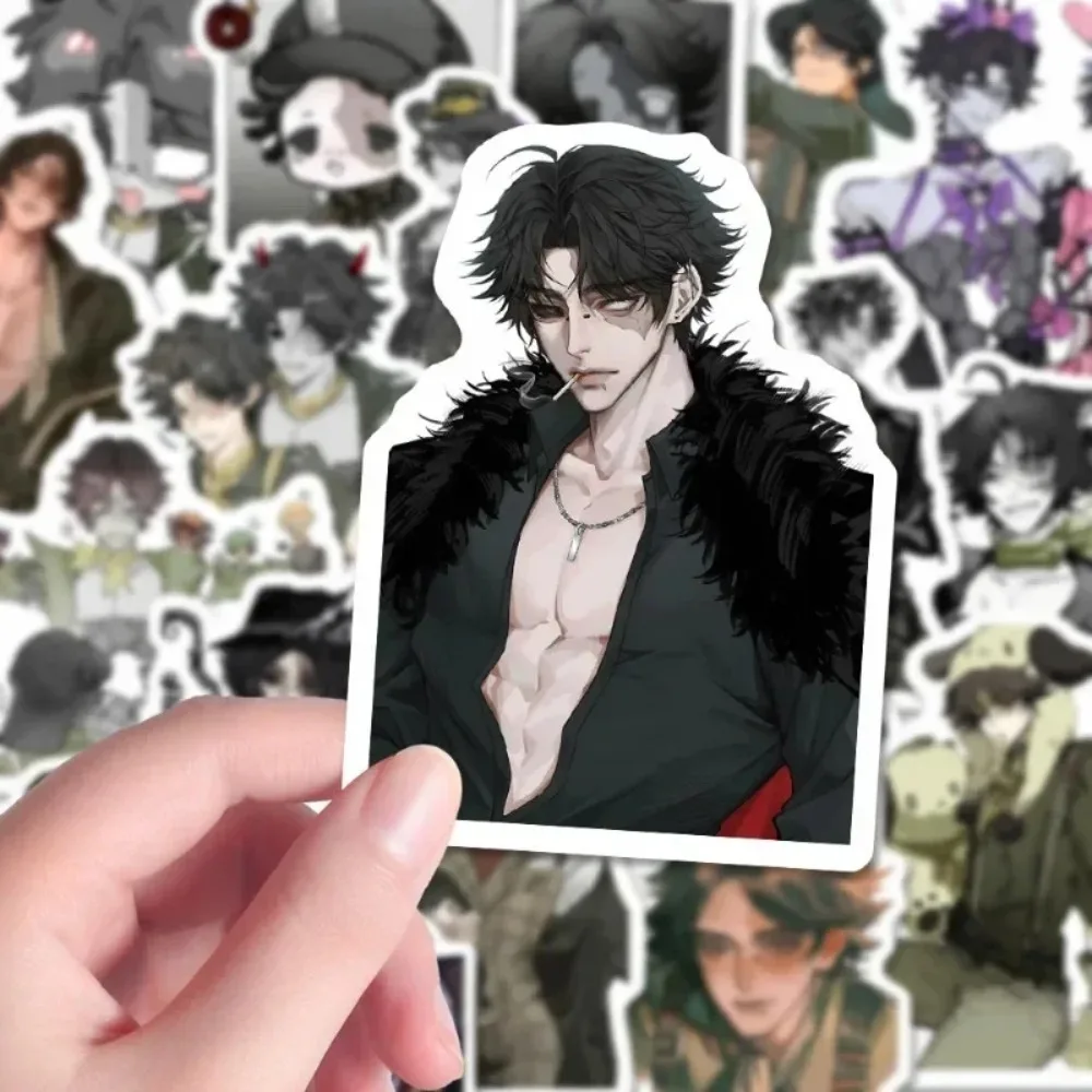 10/62 قطعة لعبة الكرتون الهوية الخامس أنيمي ملصقات نورتون كامبل Q نسخة الشارات للهاتف المحمول الغيتار دفتر DIY المشجعين هدية