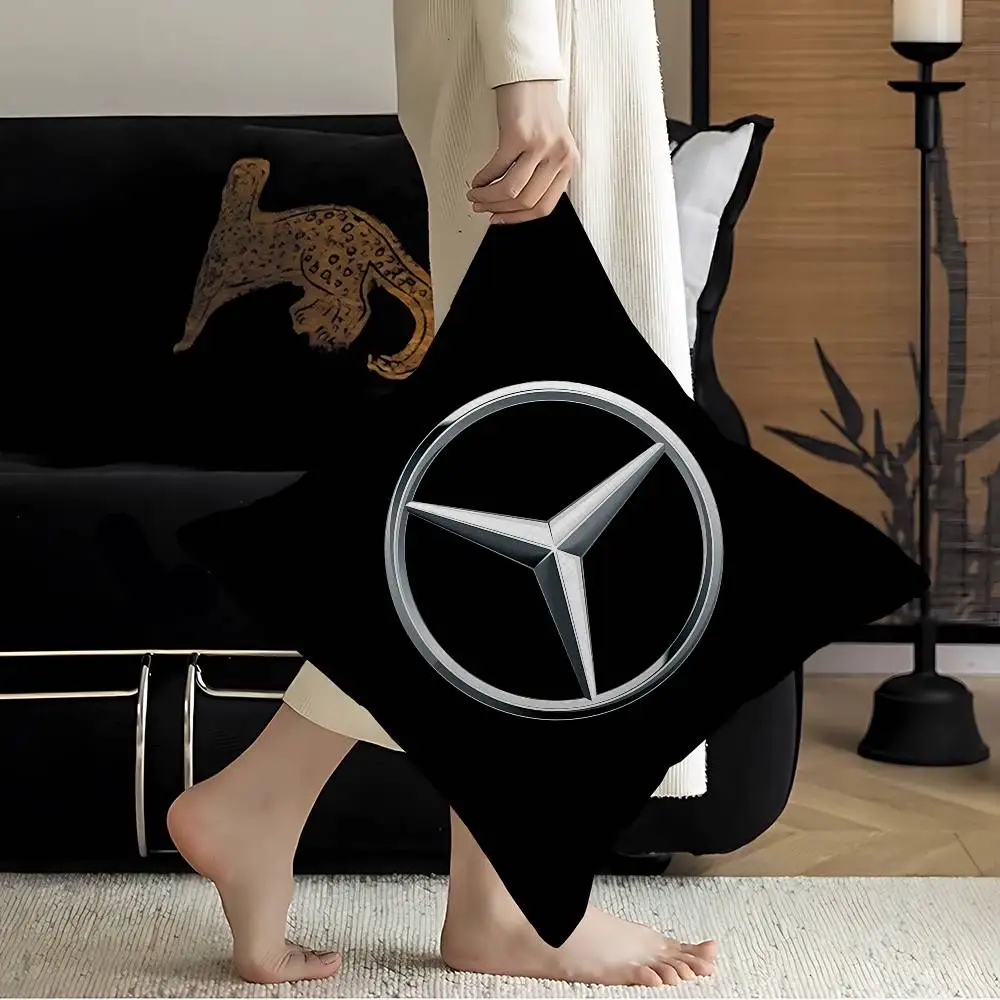 Auto M-Mercedes-Ben-zs Kissenbezug im Farmhouse-Stil, Dekorative Kissenhüllen für Couch-Dekorationen – Detail 11