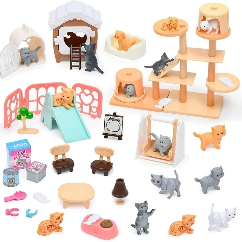 Articles Kawaii lapin pour enfants, animaux de compagnie, jouets, magasin de crème glacée, mini aliments, accessoires de beurre, livraison gratuite, choses pour Barbie, bricolage, maison, jeu de fille