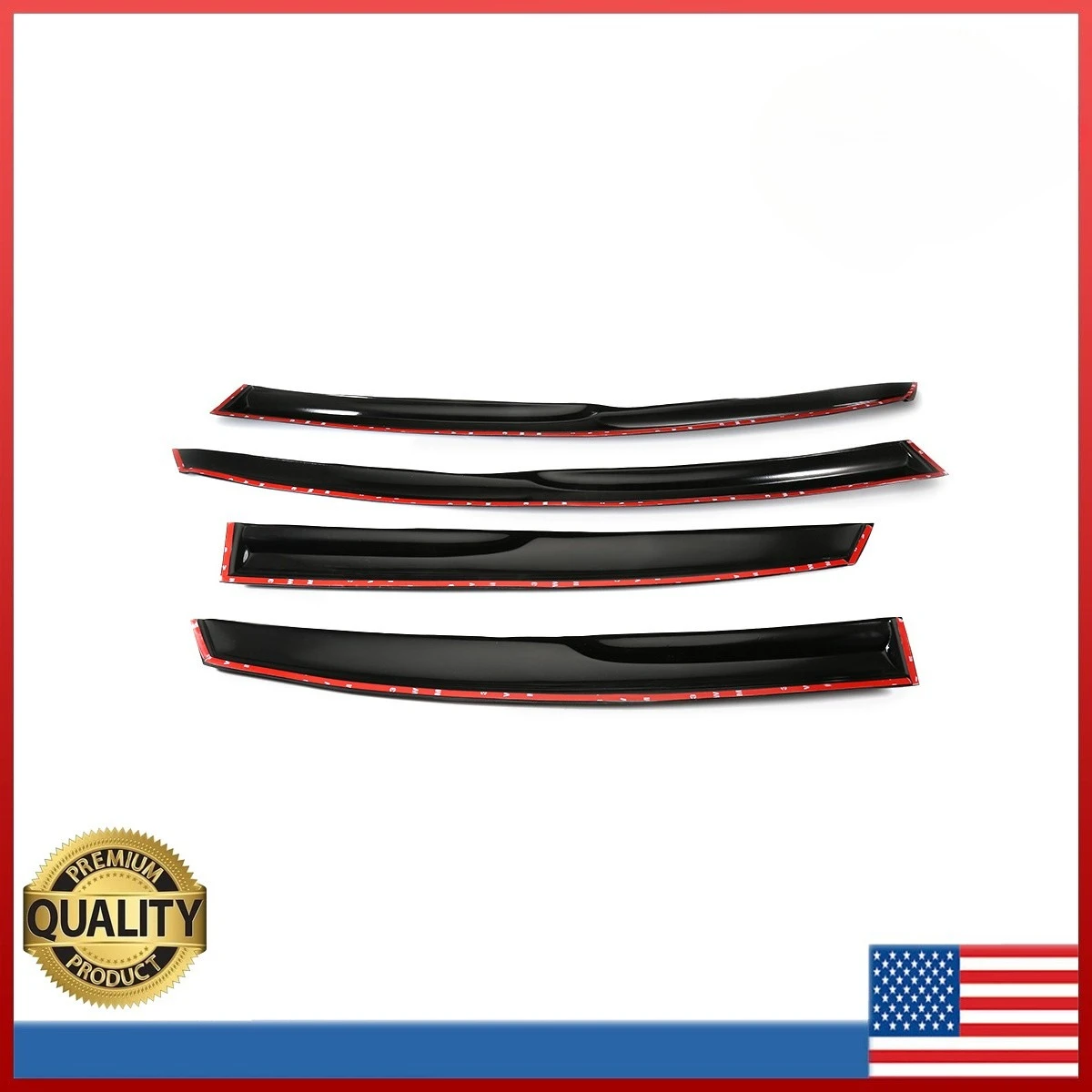 

Дефлекторы окон (ветровики) в стиле Mugen для Nissan Sentra 2013-2019 годов