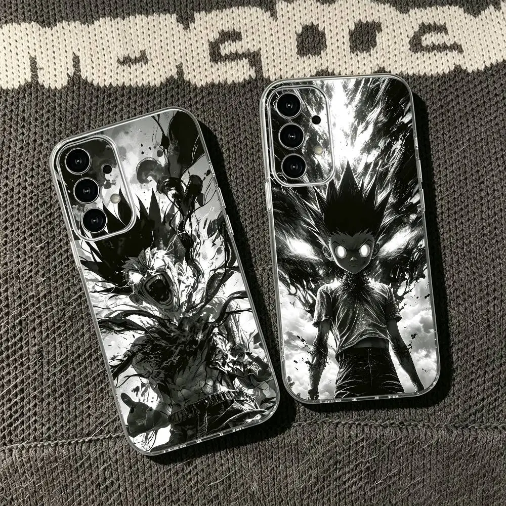 Hunter x Hunter Gon Freecss Phone Case For Samsung S25,S24,S21,S22,S23,S30,Ultra,S20,Plus,Fe Transparent Cover