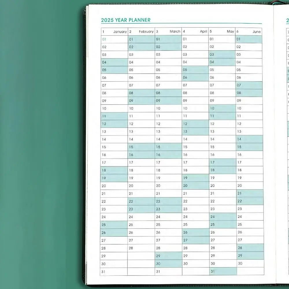 English 2025 Schedule Planner Notepad To Do List 12 Months 365 Days Notepad Academic Weekly Agenda Diary Notepad