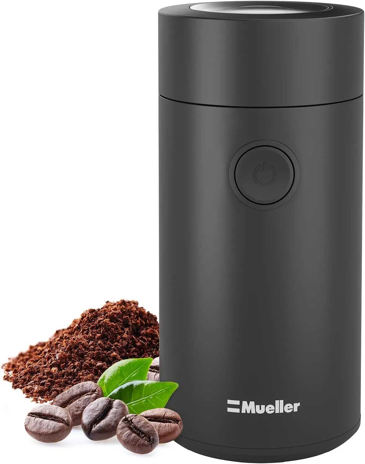 

Electric Coffee Grinder for Spice, Nut, Herbs and Beans with Sharp Stainless Steel Blade - Black