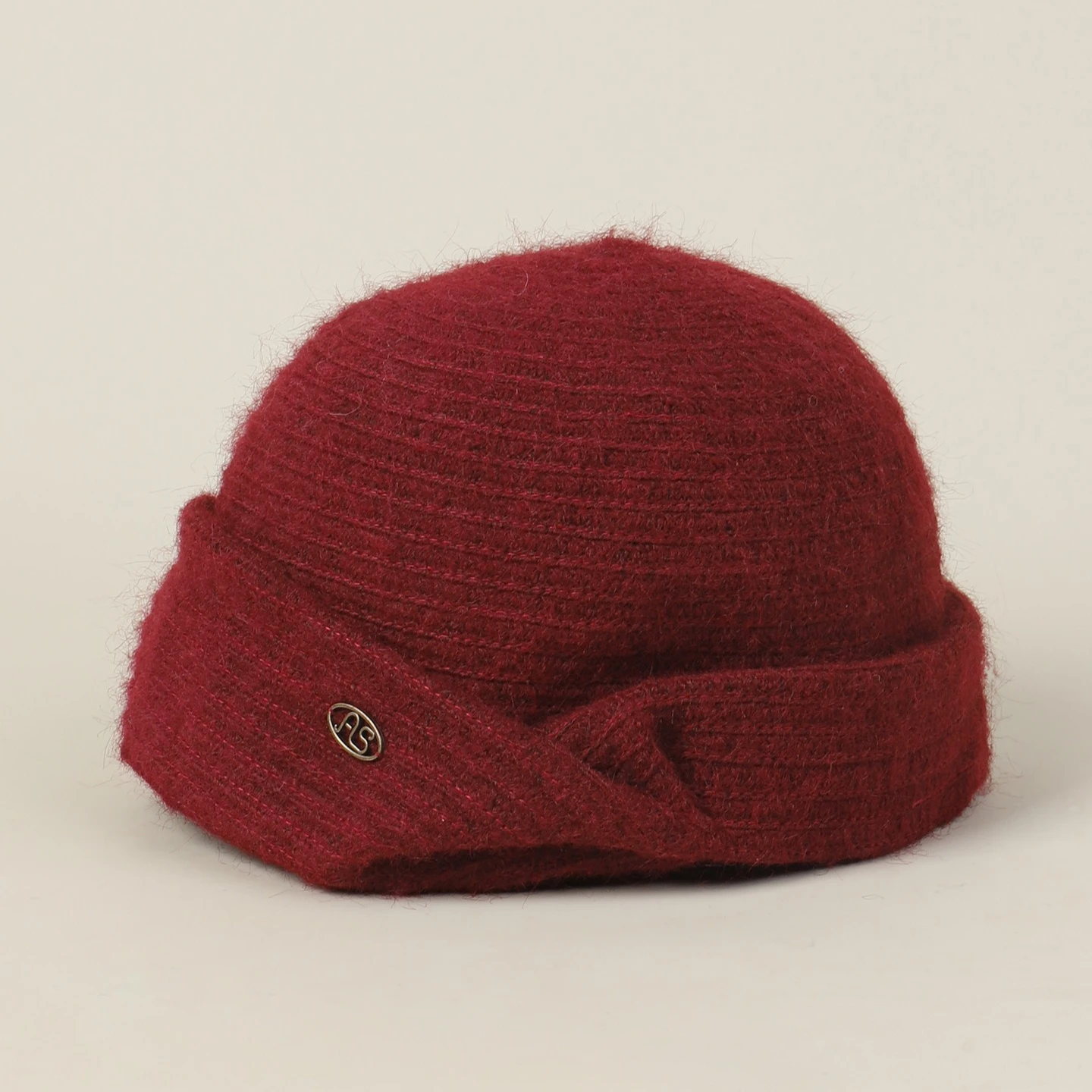 2026 New Korean Style Slouchy Beanie Cap Women Winter Warm Face Slimming Pullover Hat Large Head Wrap Brimless Cold Cap