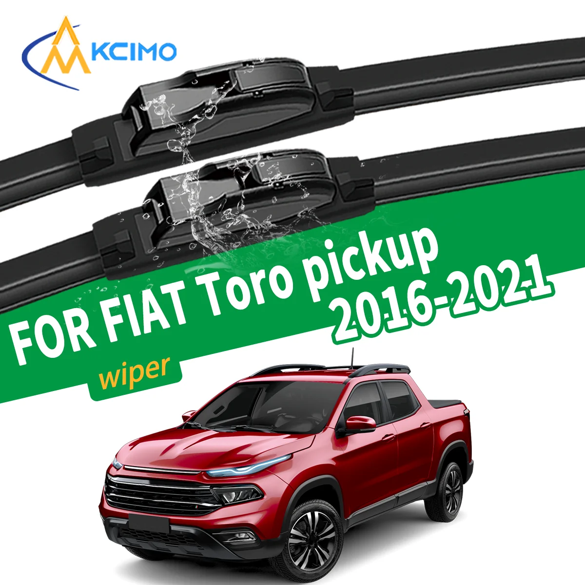 

Premium Silent Wiper Blades For FIAT Toro pickup 16-21 Front Windshield Wiper Auto Replacement Parts High Quality Natural Rubber