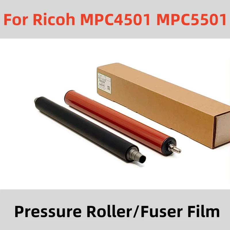 

MPC4501 AE02-0183 Lower Pressure Roller For Ricoh MPC4501 MPC5501 Fuser Fixing Film Roller MP C5501 C4501 Fuser Lower Roller