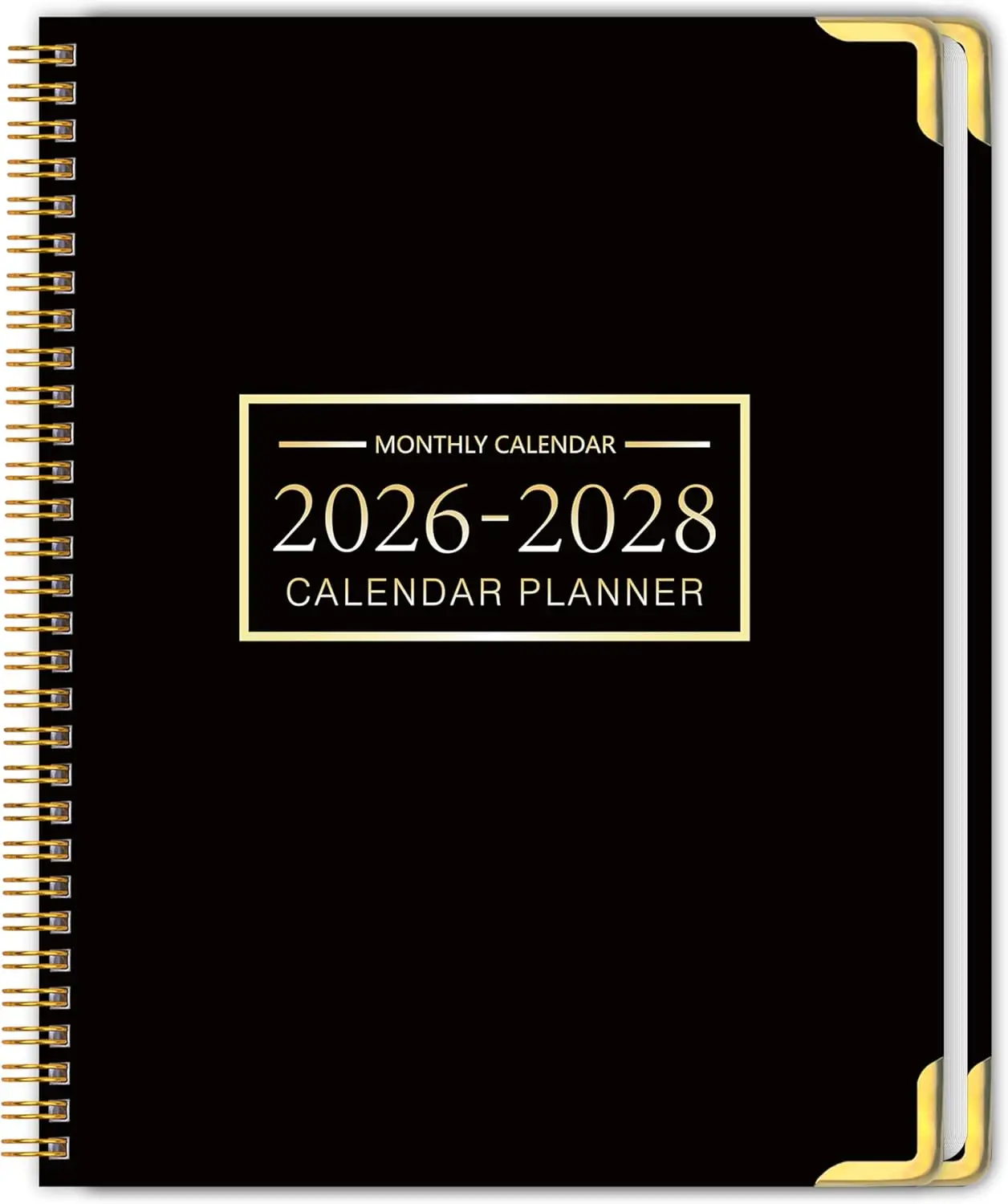 

36-Month Planner 2026-2028, 8.5x11, Spiral Bound with Metal Corners, Jan 2026-Dec 2028