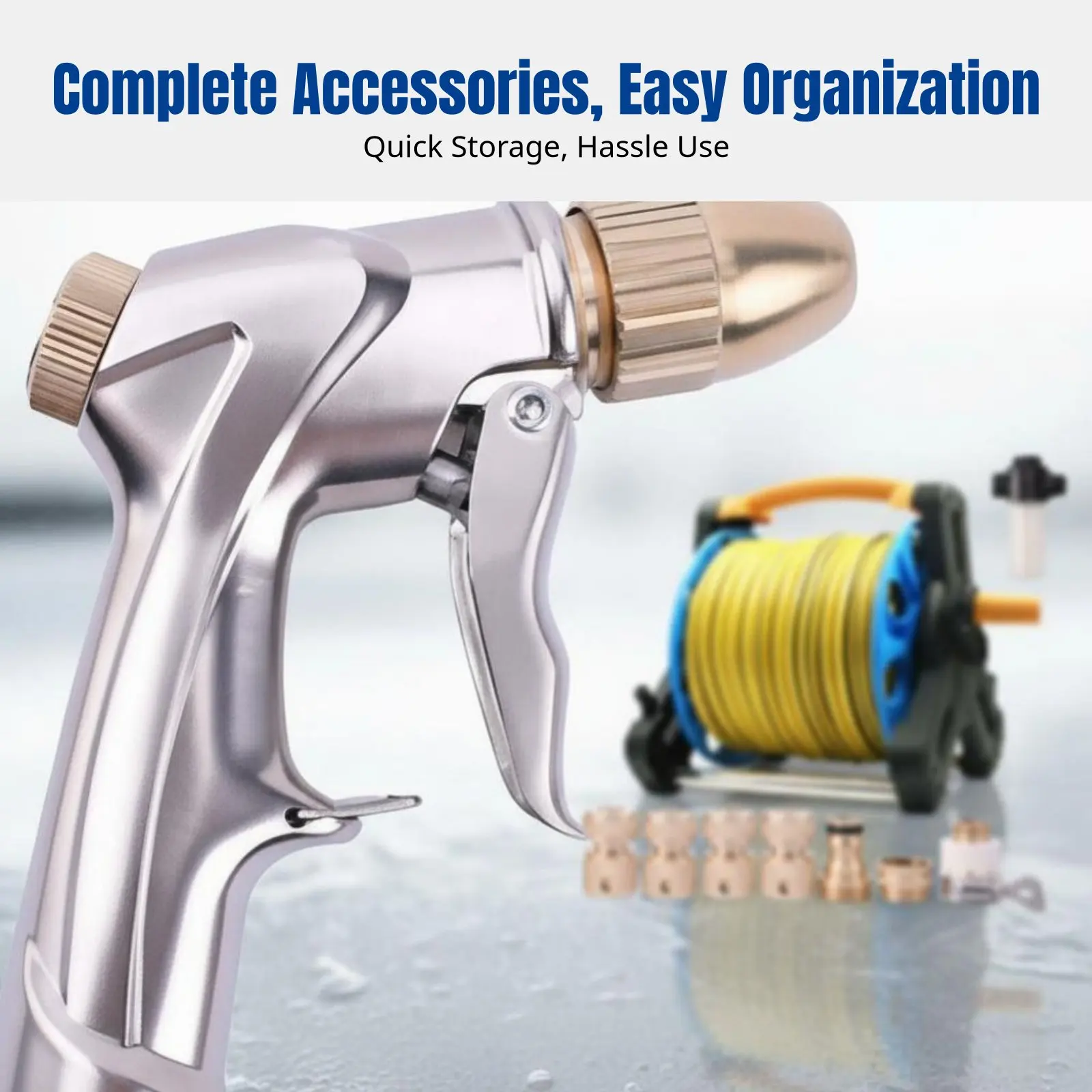 

Шланг высокого давления из сплава для мойки автомобилей, многофункциональный инструмент для уборки дома, для полива сада