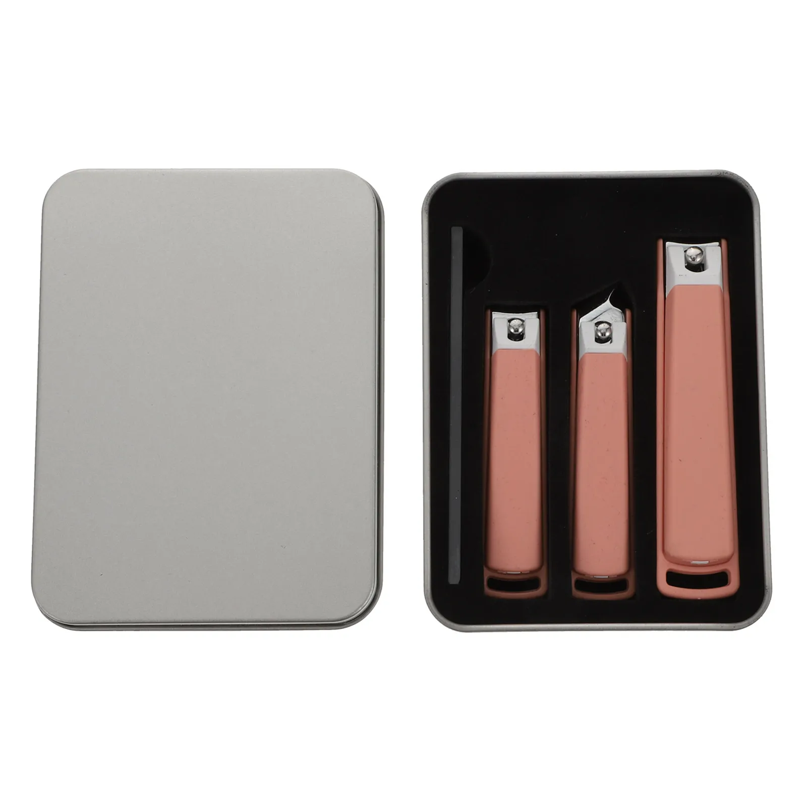 

Набор прочных кусачек для ногтей из нержавеющей стали с эргономичной ручкой, инструмент для стрижки ногтей для мужчин и женщин, портативный, для ежедневного использования, для маникюра