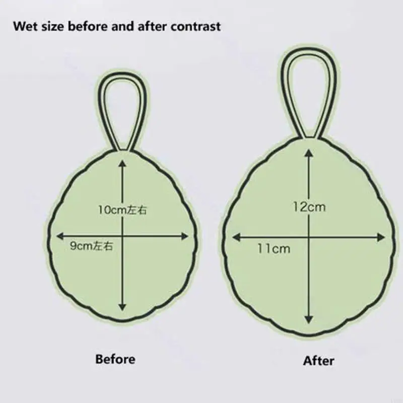 U0DE Màu sắc ngẫu nhiên Bóng tắm mềm Máy chà sàn tắm Spa Bọt biển làm sạch cơ thể Chà