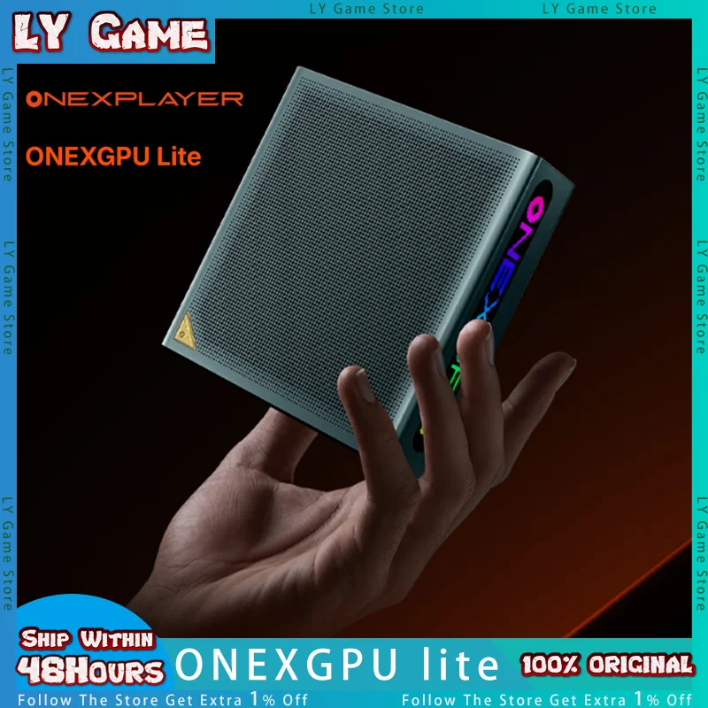 OneXPlayer ONEXGPU Lite EGPU قاعدة الرسومات المحمولة محطات إرساء الرسومات المحمولة OCulink USB5.0 بطاقة الرسومات المستقلة