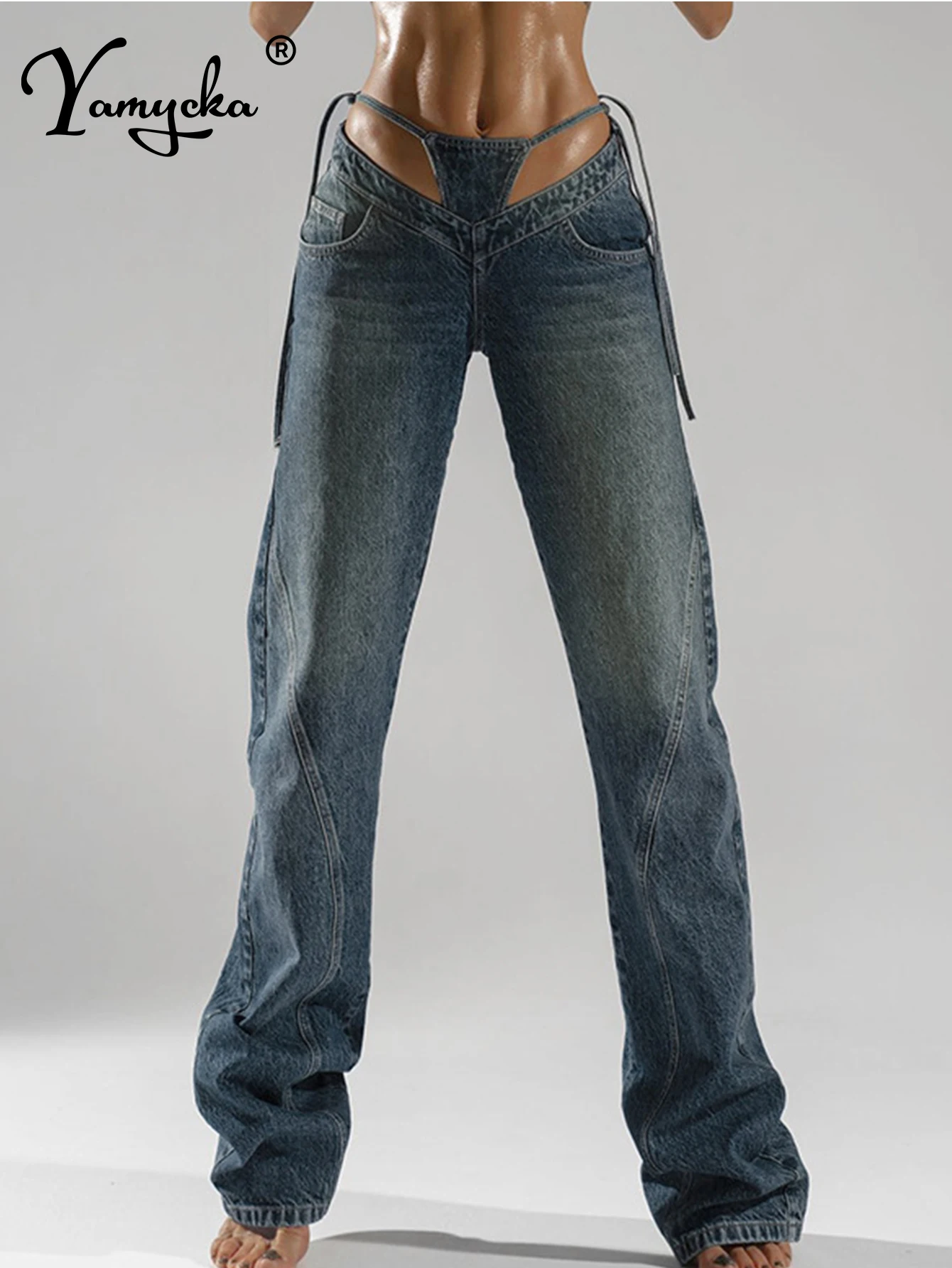 

Sexy vintage low rise baggy jeans women denim wide leg pants straight jeans woman streetwear casual fashion loose jean trousers