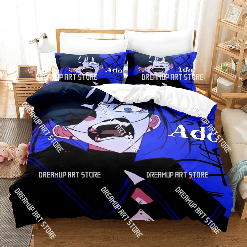 Fashion Ado Utaseewa Singer Bedding Set Single Twin Full Queen King Size Bed Set Kids Bedroom Duvetcover Sets Bed Sheet Set