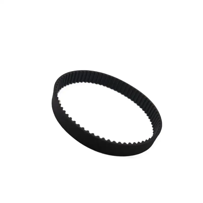 S2M 124 Synchronous Belt S2M-6 Closed-loop Rubber Timing Belts Width 8mm 10mm 15mm STD Black Timing Belt Length 124mm