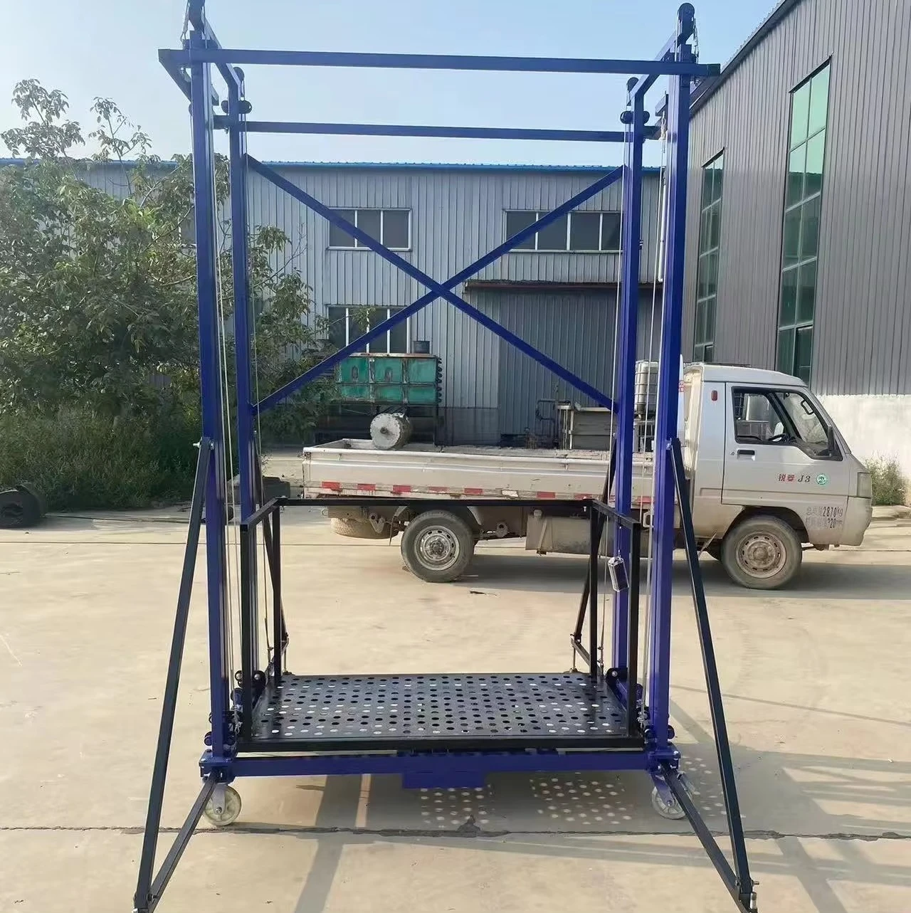 Electric Scaffolding Anti-tilt-fall Electric Scaffolding Factory Wholesale For Exterior Wall And Decoration Engineering Merchant
