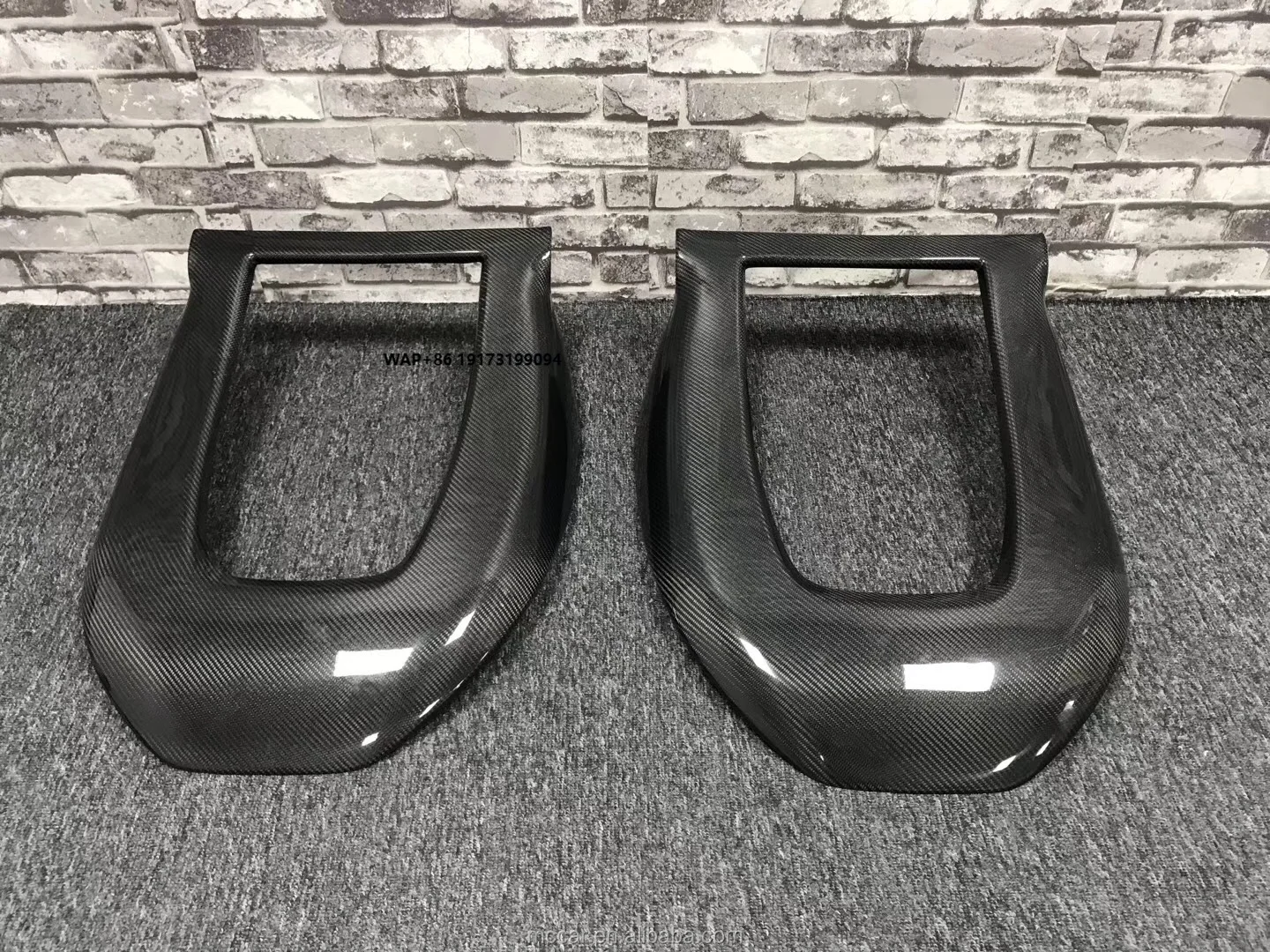 

Model 3 Seat Cover Car Seat Cover Carbon Fiber Seat Back Panel for-Tesla Model 3 Cover Car