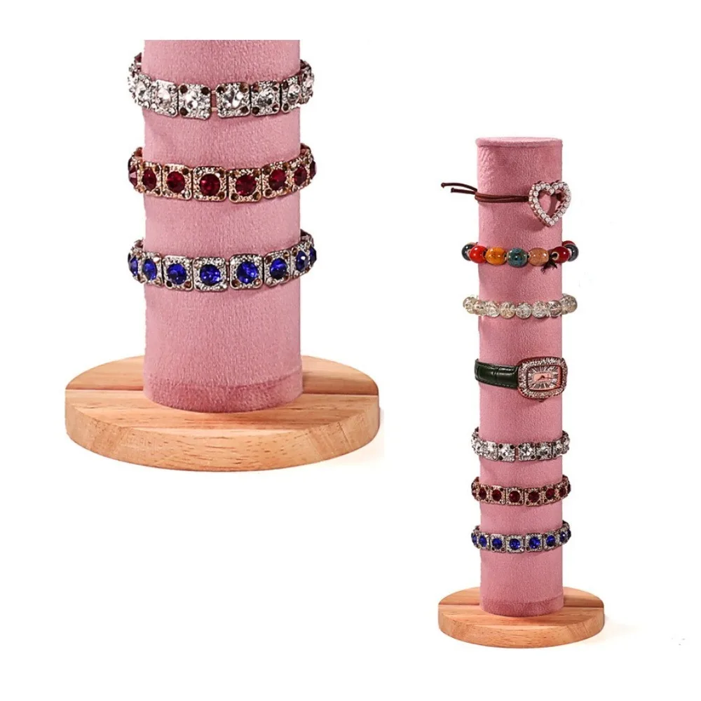 Stylish Bracelets Hand Organizer Hairband Display Jewelry Box Velvet Display Rack Bangle Watches Jewelry Stand Holder Desktop