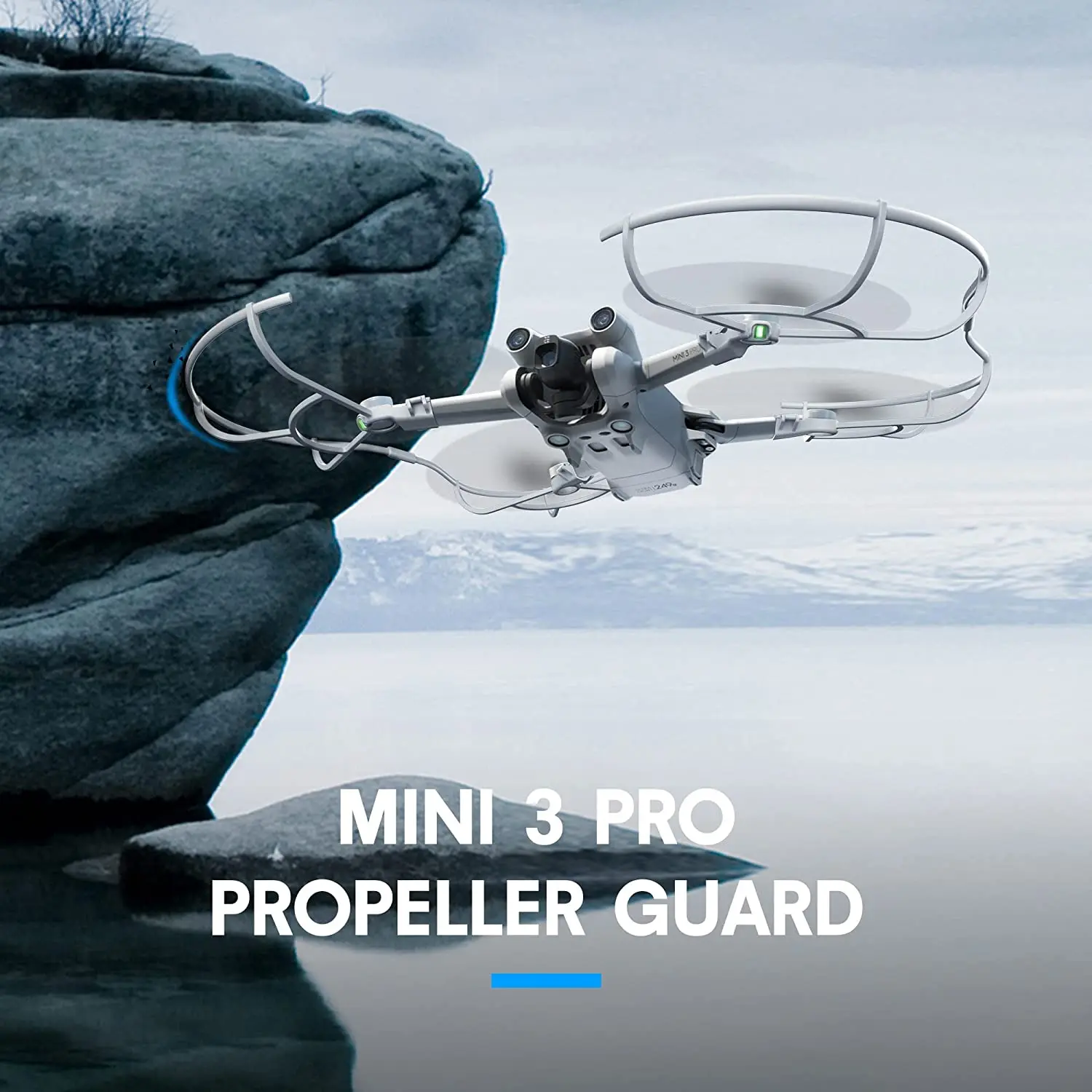 

DJI Mini 3 PRO Propeller защитный кожух для пропеллера Protector Anti-столкновенный встроенный бампер Mini 3 Лопасть Винта дрона защитный чехол Аксессуары