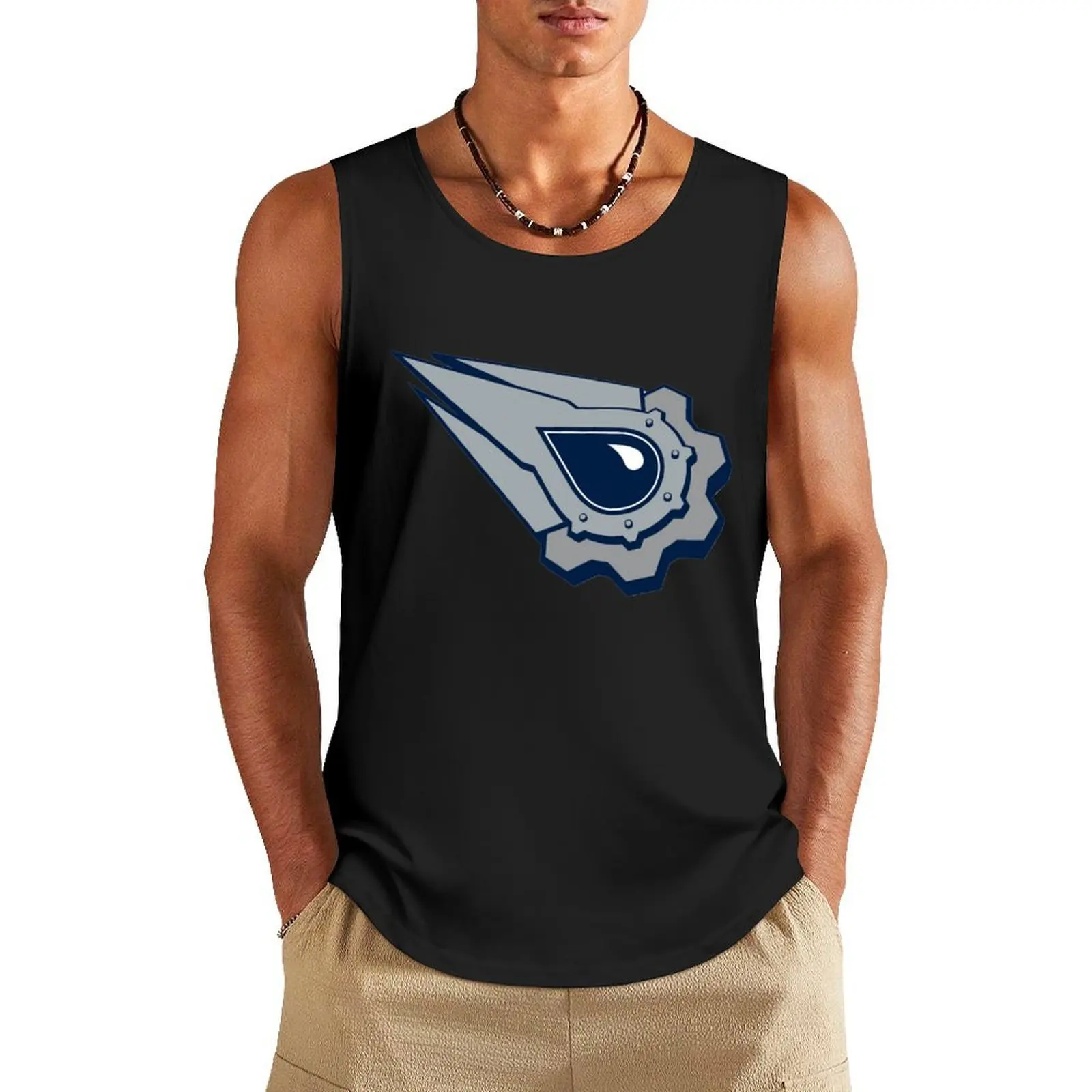 

EDM Alternate Logo Tank Top Male clothes bodybuilding men clothes mens designer clothes singlet for men