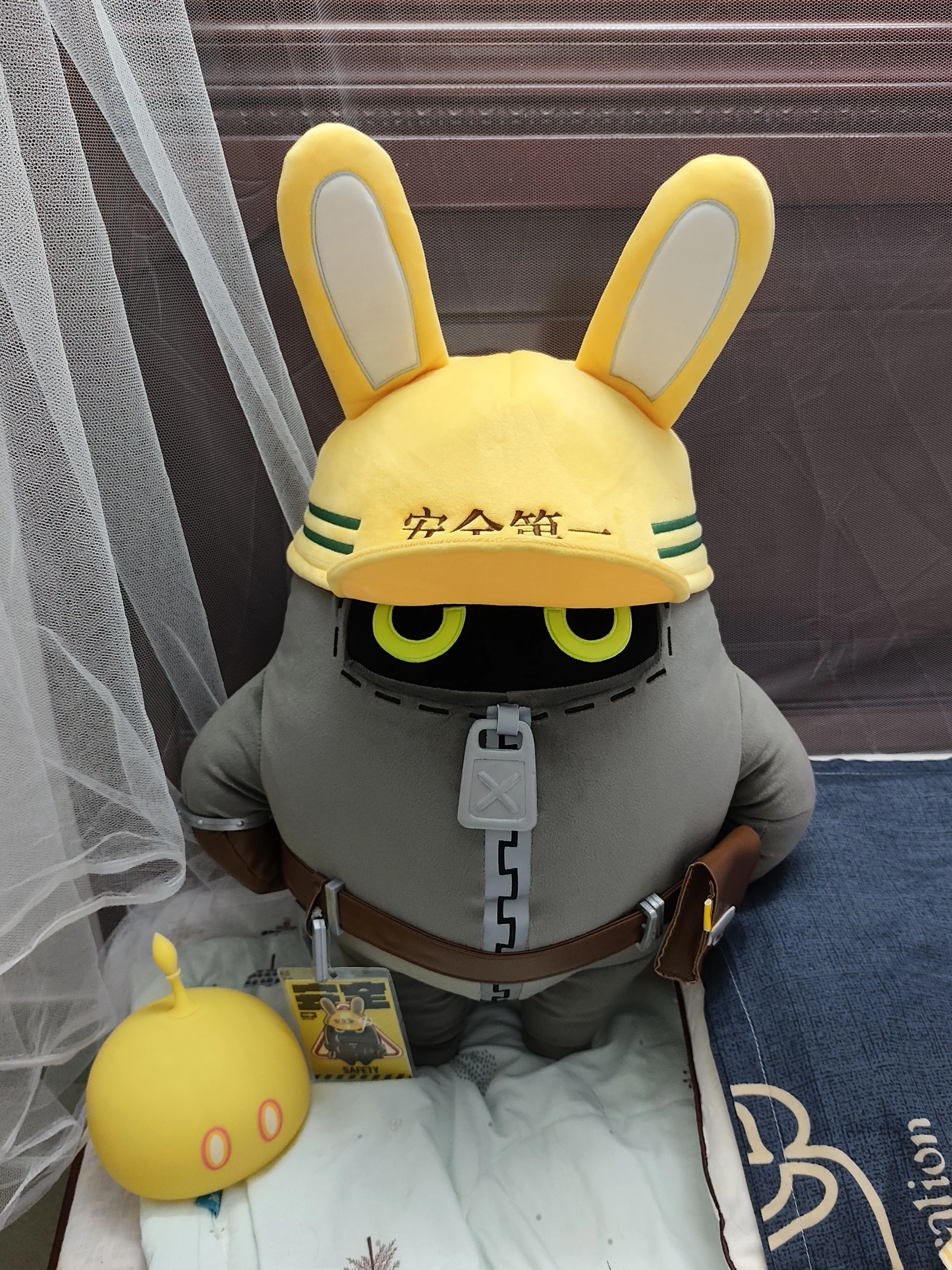 หมอนบังบู รุ่นโมเดลของตกแต่ง ของแท้จาก Mihoyo สินค้า ZZZ Zenless Zone Zero คอสเพลย์ ชุดอนิเมะ เกม ของขวัญฮาโลวีน