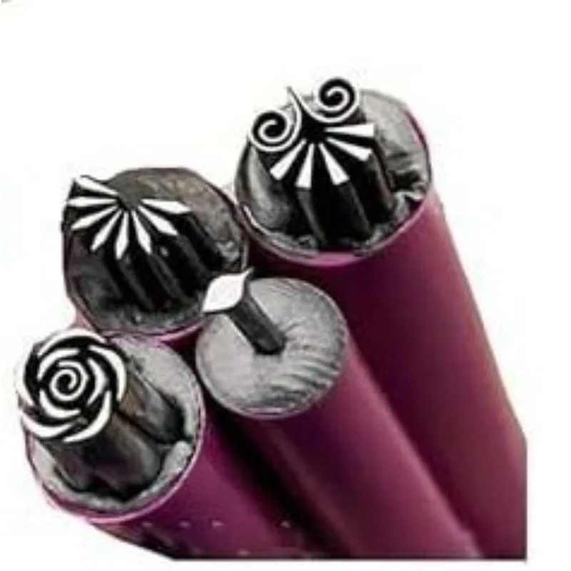 6 Pieces Nail Art Stamp Pen Set